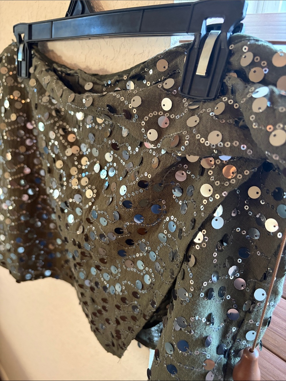 Sequin Mini Skirt NWT
